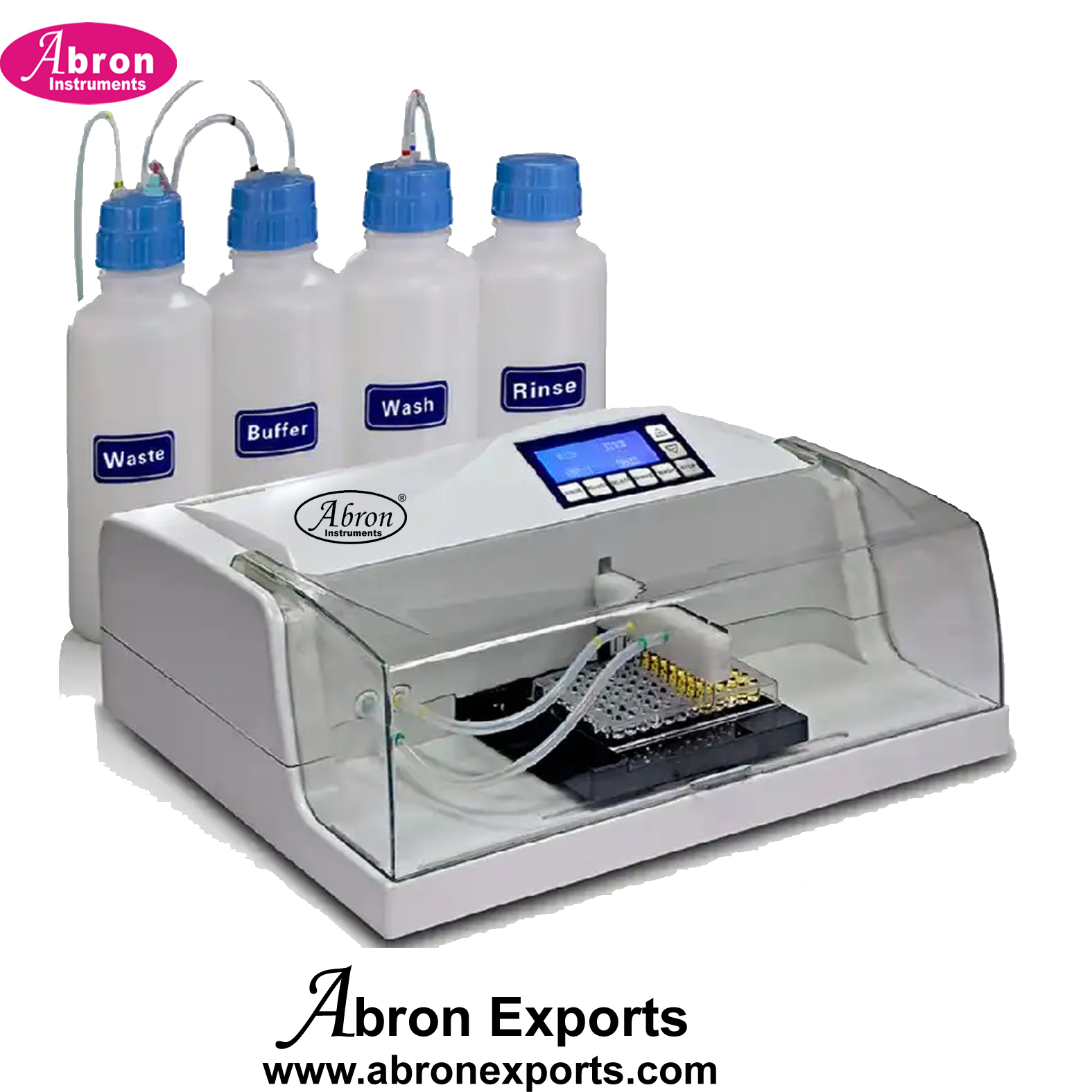 Elisa Micro Plate Washer 1-2 point 3 Speeds Digital Screen With 50-3000ul Well Abron ABM-2759W 